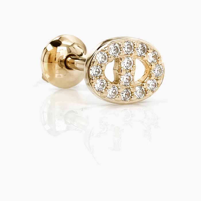 Dainty Infinity Stud Earrings