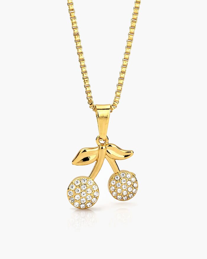 Cute Cherry Pendant Necklace