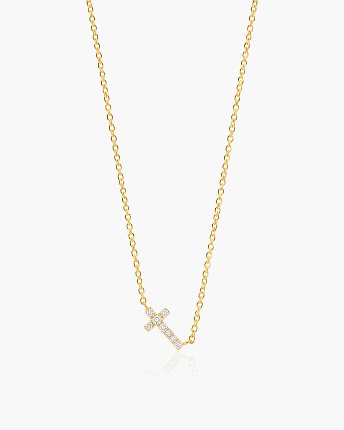 Dainty Cross Pendant Necklace