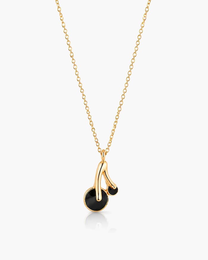 Leaf Branch Pendant Necklace