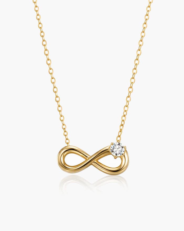 Dainty Infinity Pendant Necklace