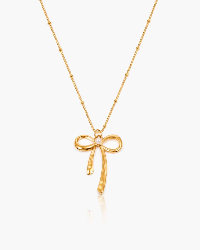 Dainty Bow Knot Necklace