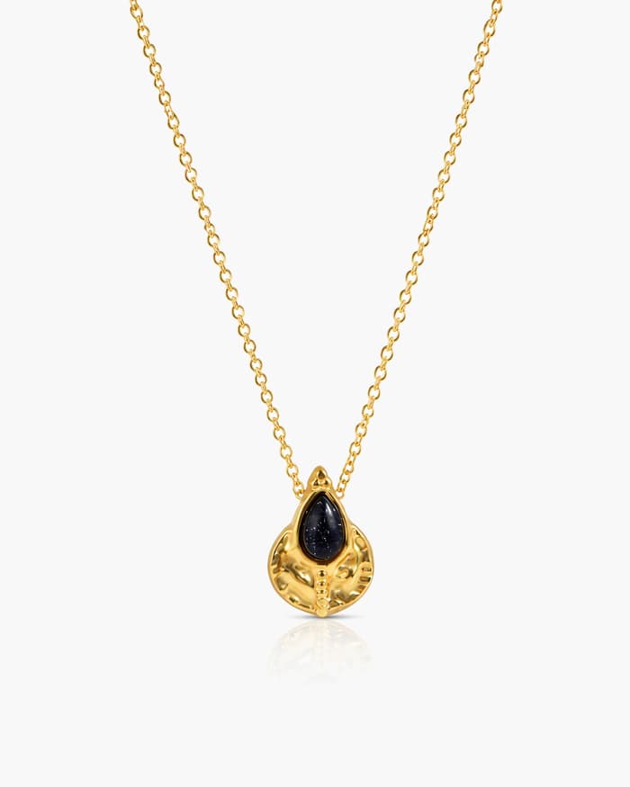 Leaf Branch Pendant Necklace