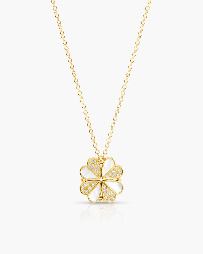 Four-Leaf Clover Pendant Necklace