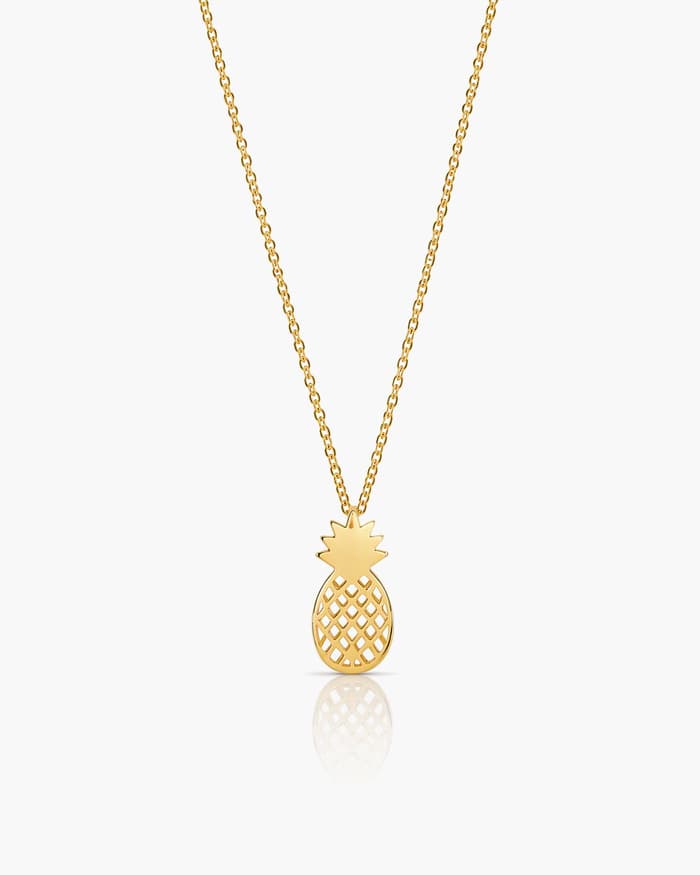 Cute Pineapple Pendant Necklace