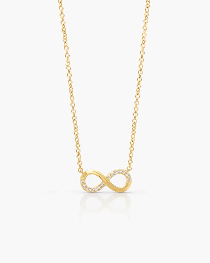 Dainty Infinity Pendant Necklace