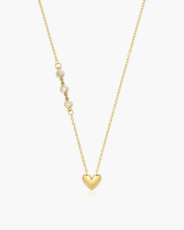 Dainty Heart Pendant Necklace