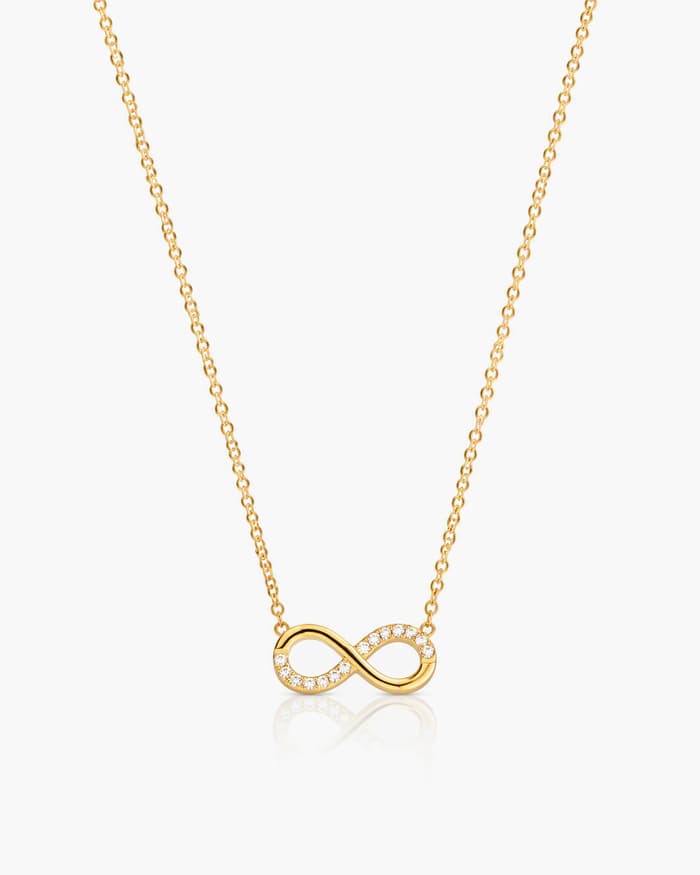 Dainty Infinity Pendant Necklace