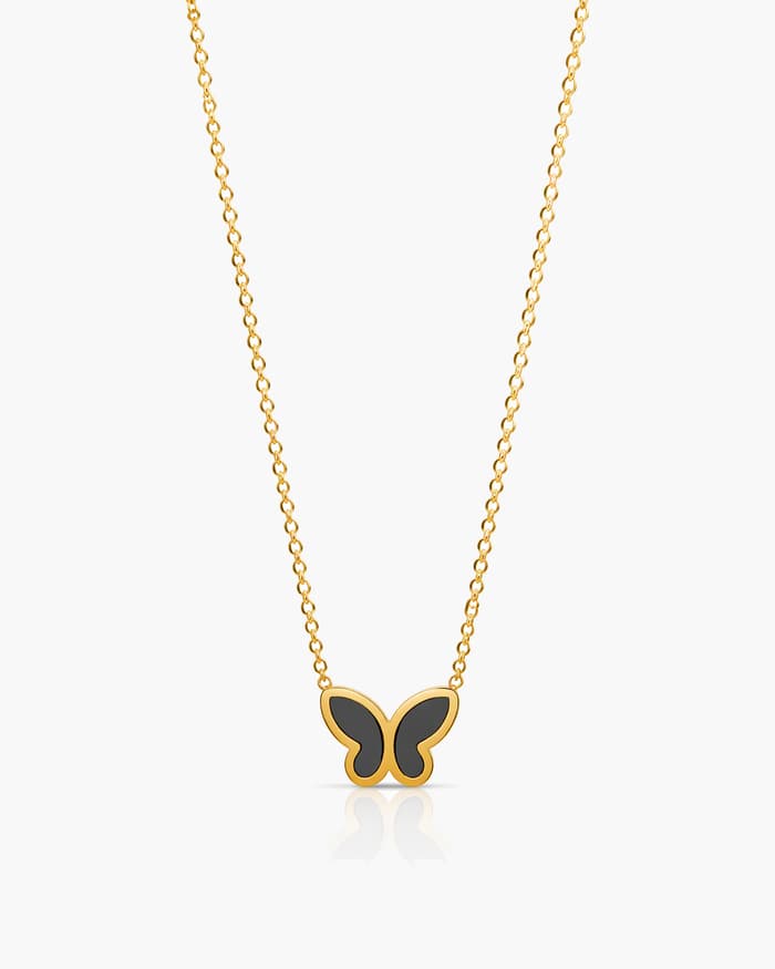 Dainty Butterfly Pendant Necklace