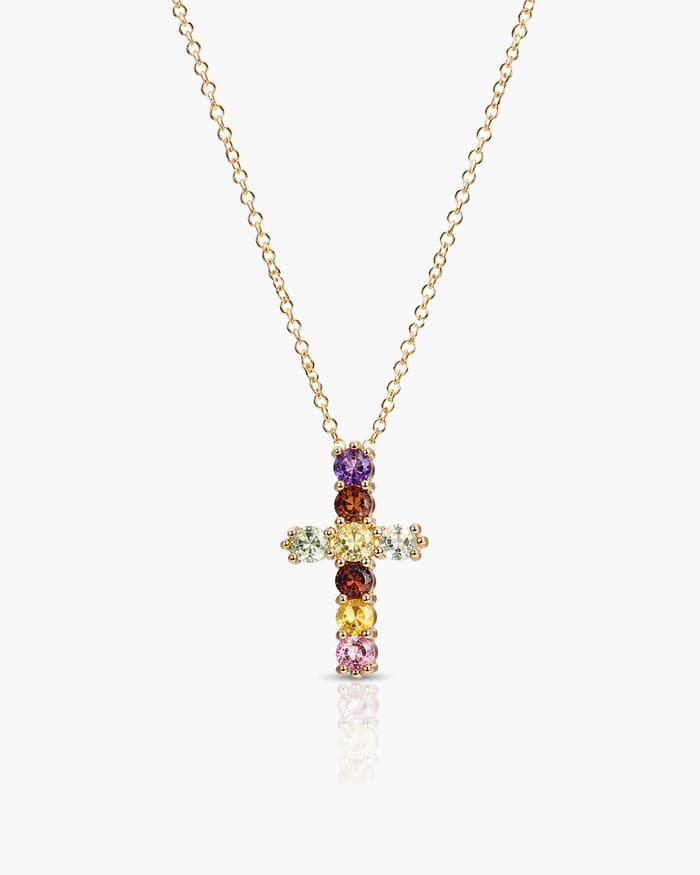 Dainty Cross Pendant Necklace