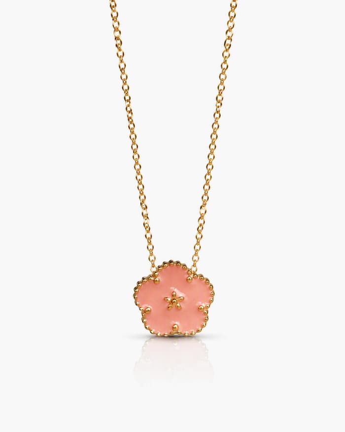 Dainty Flower Pendant Necklace