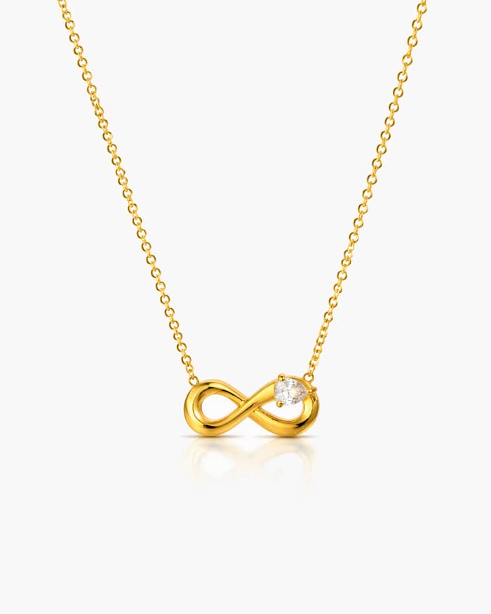 Dainty Infinity Pendant Necklace