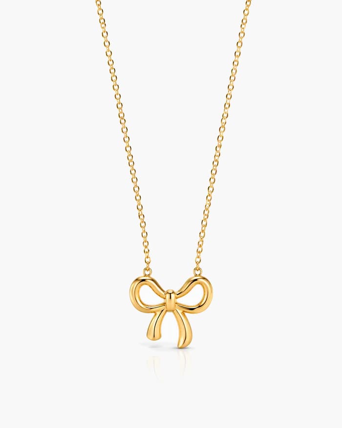 Dainty Bow Knot Necklace
