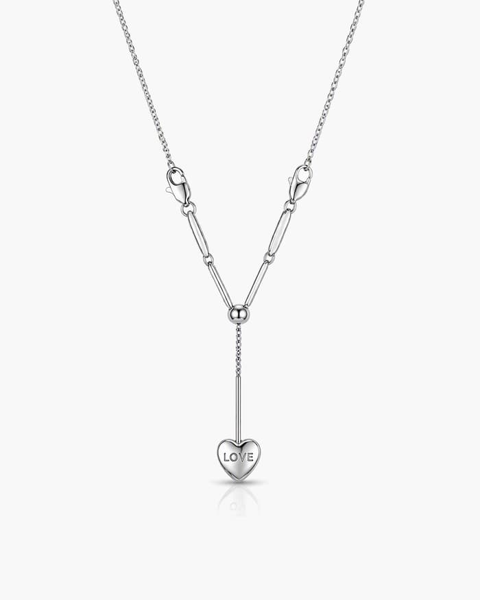 Dainty Love Heart Pendant Necklace