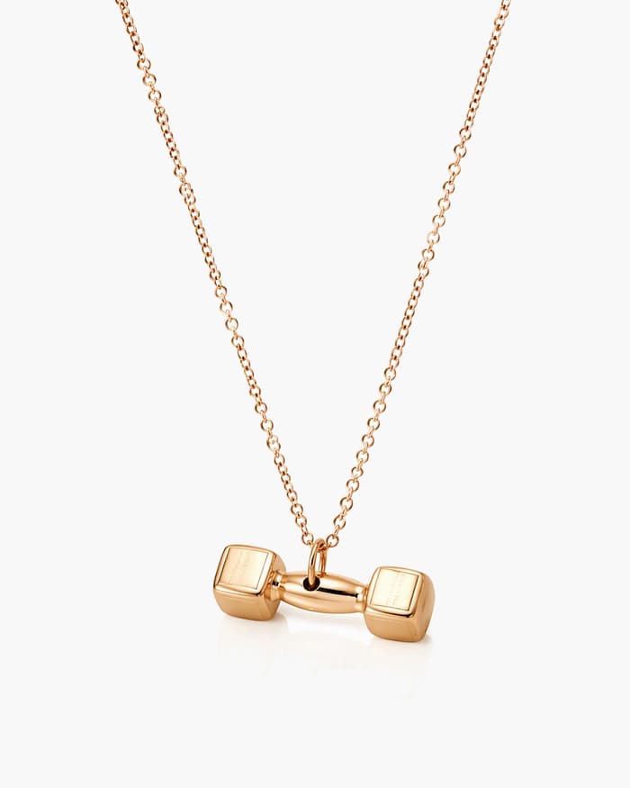 Minimalist Double Cube Pendant Necklace