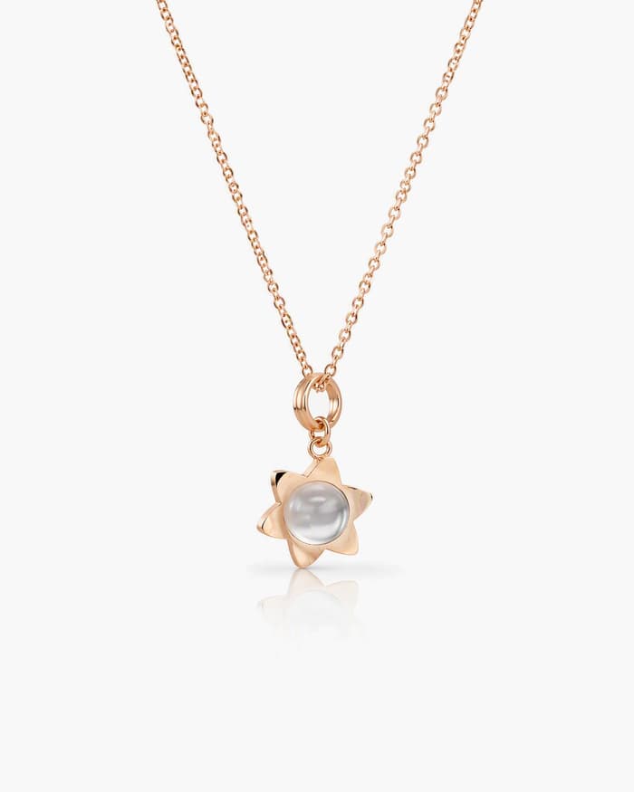 Dainty Flower Pendant Necklace